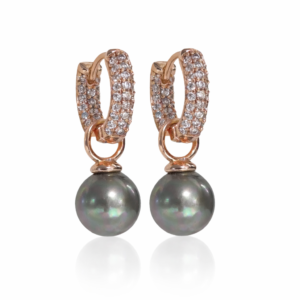 SWAROVSKI PEARLS GREENGREY 18K