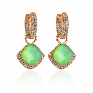 SWAROVSKI SHINE CHRYSOLITE LACQUER DELITE 18K